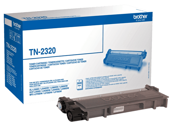 Brother TN2320 – Negro – original – cartucho de tónerToner – Brother TN2320 – Negro – original – cartucho de tóner Toner