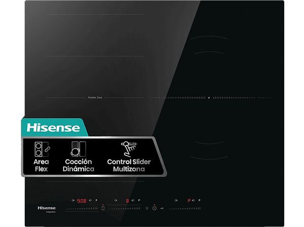 Hisense HI6352BSCE  3 zonas Zonas Flex XL 2  Negro