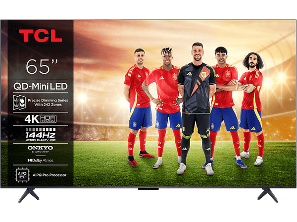 TCL 65C6K UHD 4K AiPQ Pro Processor Smart  GoogleTV Negro