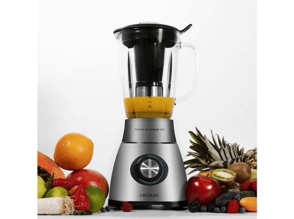 Cecotec Power Black Titanium Inox Batidora