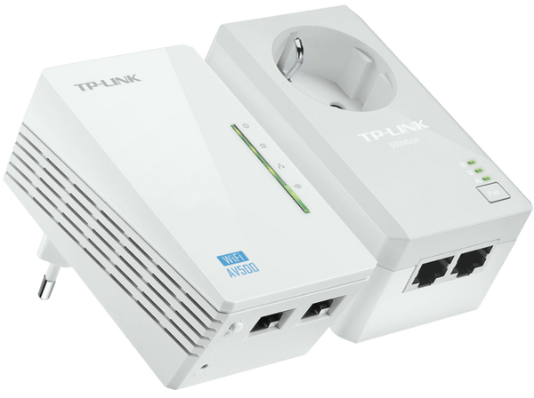 TP-LINK.Velocidad Powerline 500mbps + Wi-fi N300. 2 puertosKIT Extensor Powerline AV600 Wi-fi – TP-LINK.Velocidad Powerline 500mbps + Wi-fi N300. 2 puertos KIT Extensor Powerline AV600 Wi-fi