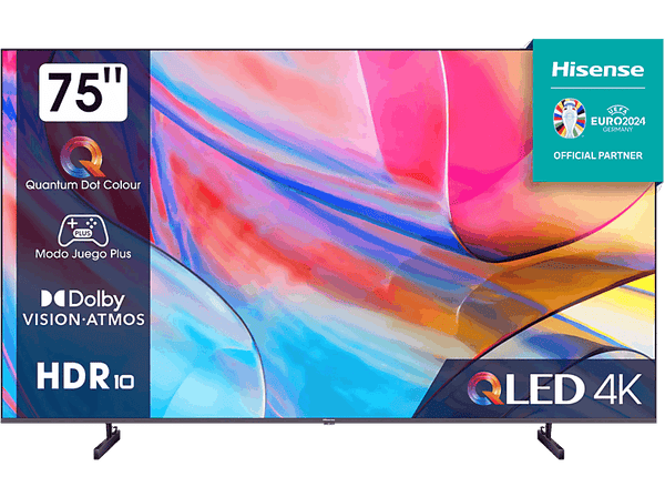 Hisense 75A7KQ UHD 4K Quantum Dot Colour Dolby  Plus Negro