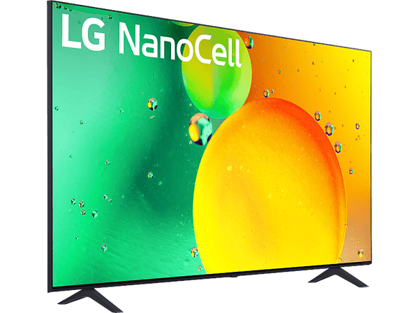 LG 65NANO756QC UHD 4K Procesador de Gran Potencia 4K α5 Gen  oscuro ceniza