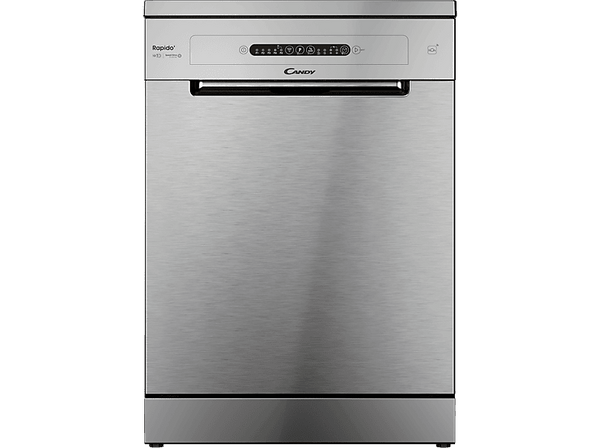 Candy Rapido’ CF 3C7L0X 13 servicios 5 programas Inicio  Wi-Fi Inox