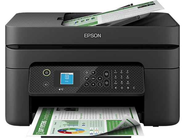 Epson WorkForce WF-2930DWF Inyección de tinta 10 ppm  Móvil Negro