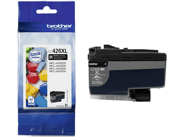 Brother LC426XL XL 6000 páginas  ISO/IE  Negro