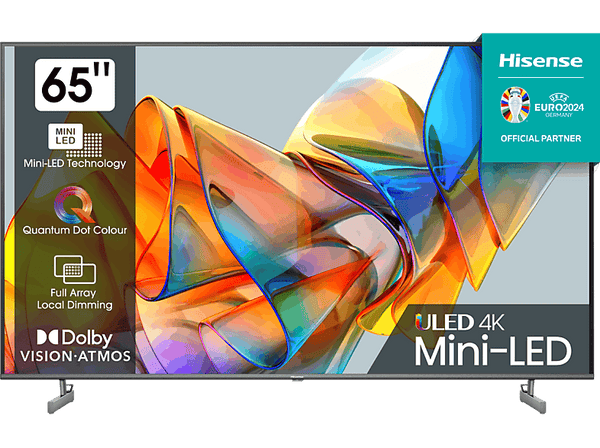 Hisense 65U6KQ Smart TV UHD 4K Quantum Dot Colour Full Array Local  Hi-View Engine