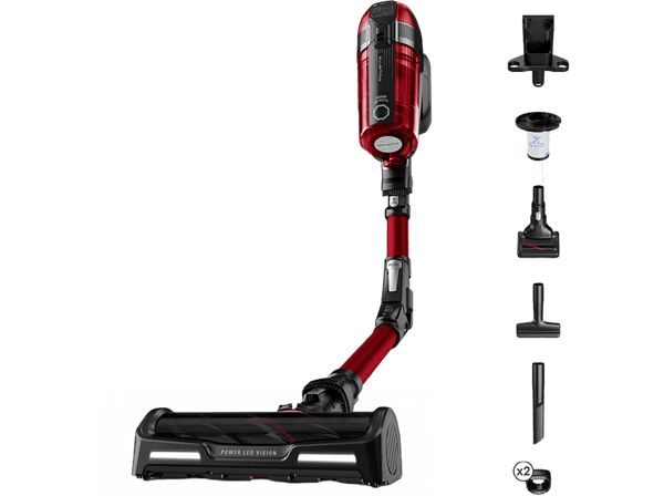 Rowenta RH98A9WO X-Force Flex 12.60 Animal Care 320 W 0.9 L  Boost Rojo
