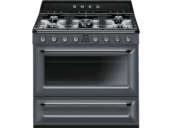 Smeg TR90GR 61 l 6 zonas 3 hornos multifunción  Gris pizarra