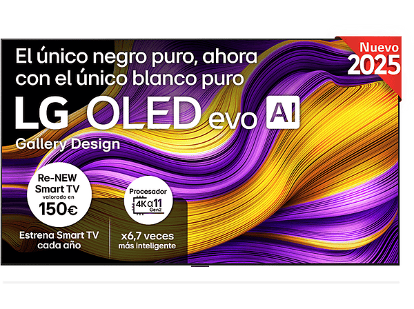 LG OLED83G54LW OLED 4K Procesador Inteligente α11 AI Processor 4K  Rocky Black
