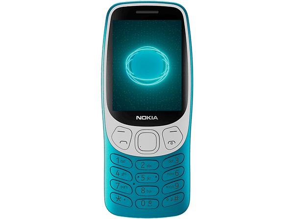 (❤️‿❤️) Nokia 3210 Azul 128MB Capacidad Memoria 64MB RAM 1450mAh S30+ 2.4” QVGA Bluetooth Radio MP3