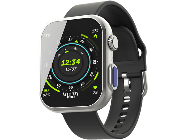 Opiniones ❤️❤️ Vieta Extrem 3 AMOLED 1.96  Aleación de zinc  IP67 Negro