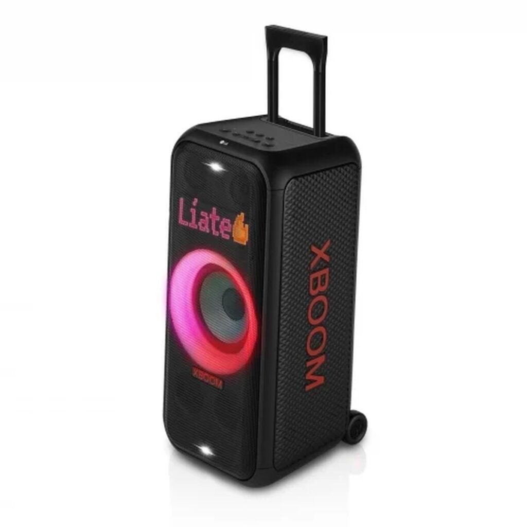 (❤️‿❤️) LG X BOOM DXL7T 250W Bluetooth Karaoke luces y pantallas LED  20h Negro