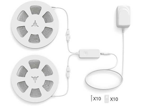 (❤️‿❤️) WiZ RGBIC DE 10 M Control remoto Configura  inteligentes Multicolor